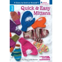 Leisure Arts 75553 Quick & Easy Mittens by Mary Lamb Becker